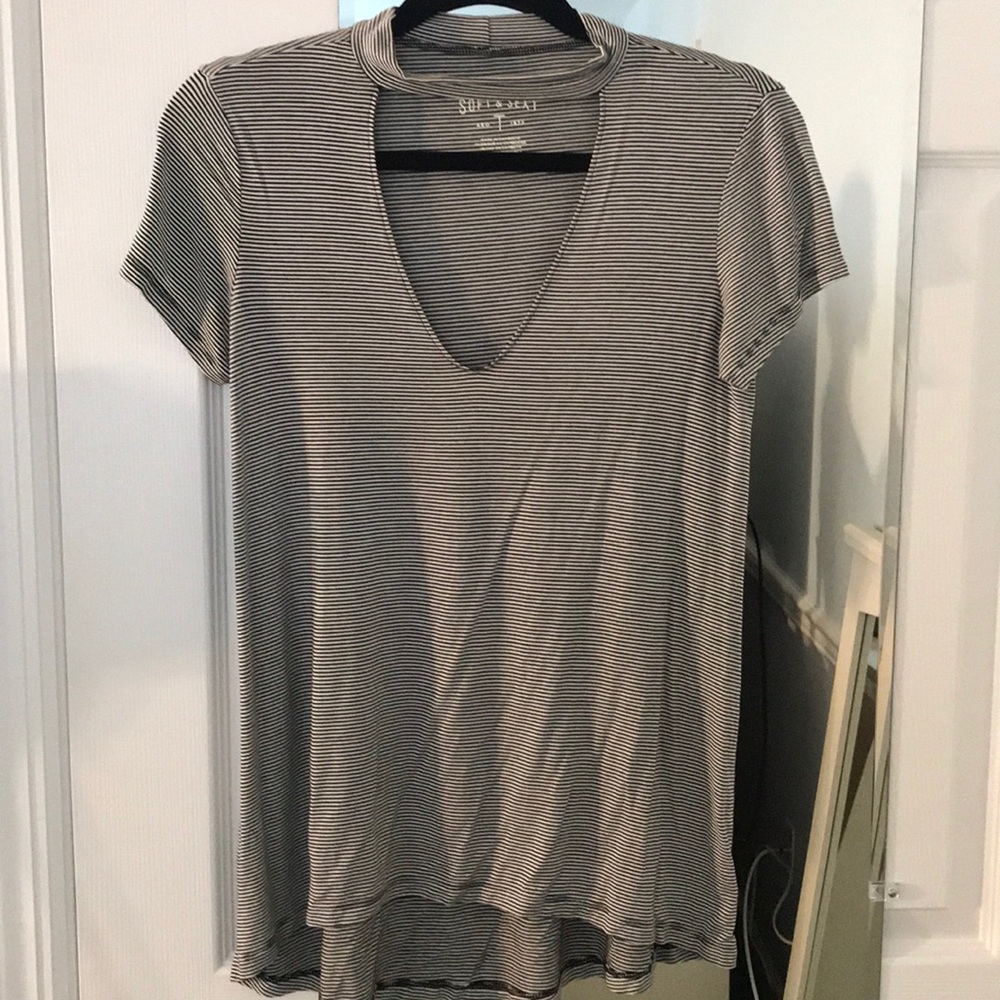 American Eagle “soft and sexy” striped t-shirt